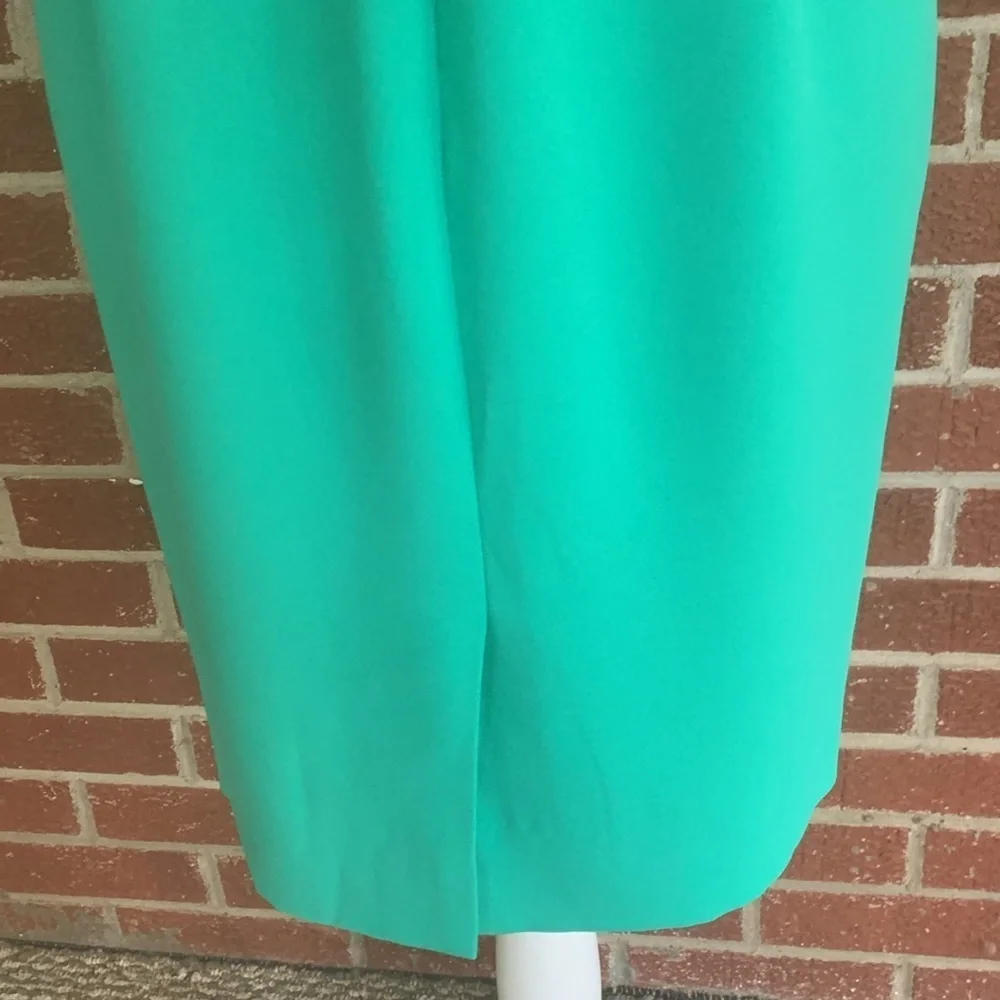 J Crew green dress